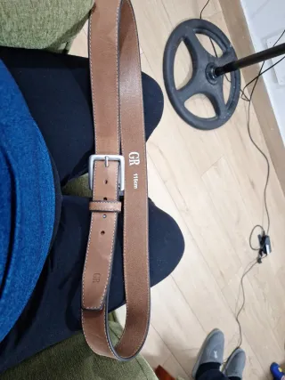 Cinturón Cuero Georges Rech 115cm Marrón