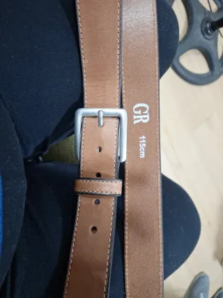 Cinturón Cuero Georges Rech 115cm Marrón