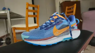 Zapatillas Nike Trail Running Azul Naranja