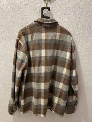 Sobrecamisa Zara cuadros Talla L