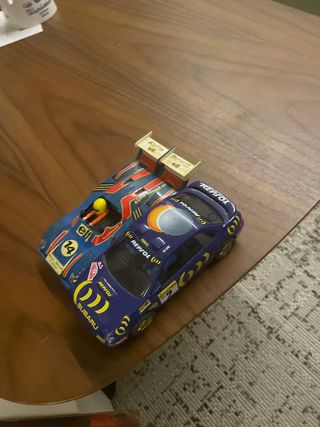 Coches Scalextric Renault Alpine y Subaru