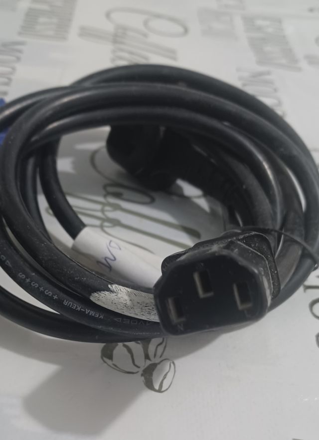 Cables Monitor Sony VGA y Alimentación