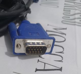 Cables Monitor Sony VGA y Alimentación