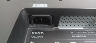 Cables Monitor Sony VGA y Alimentación