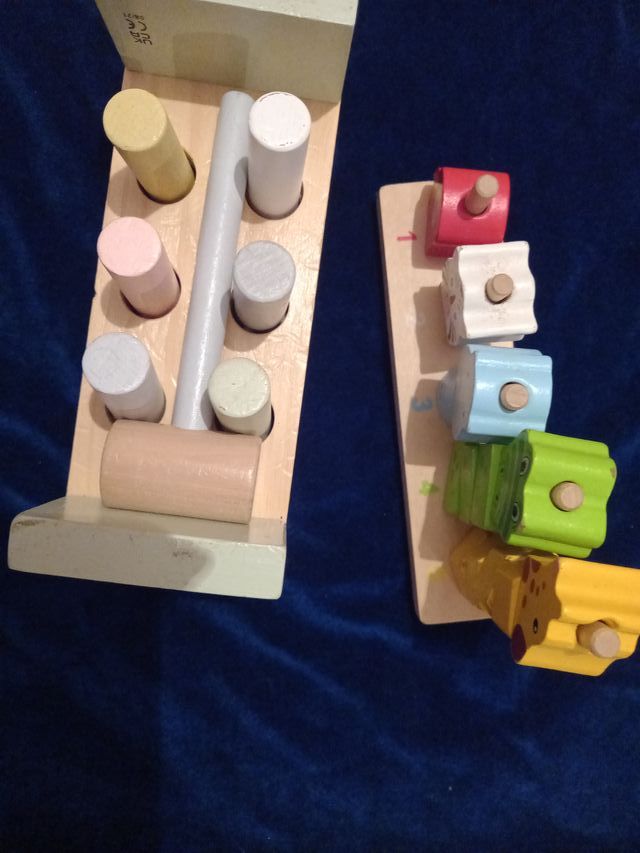 Juguete educativo de madera