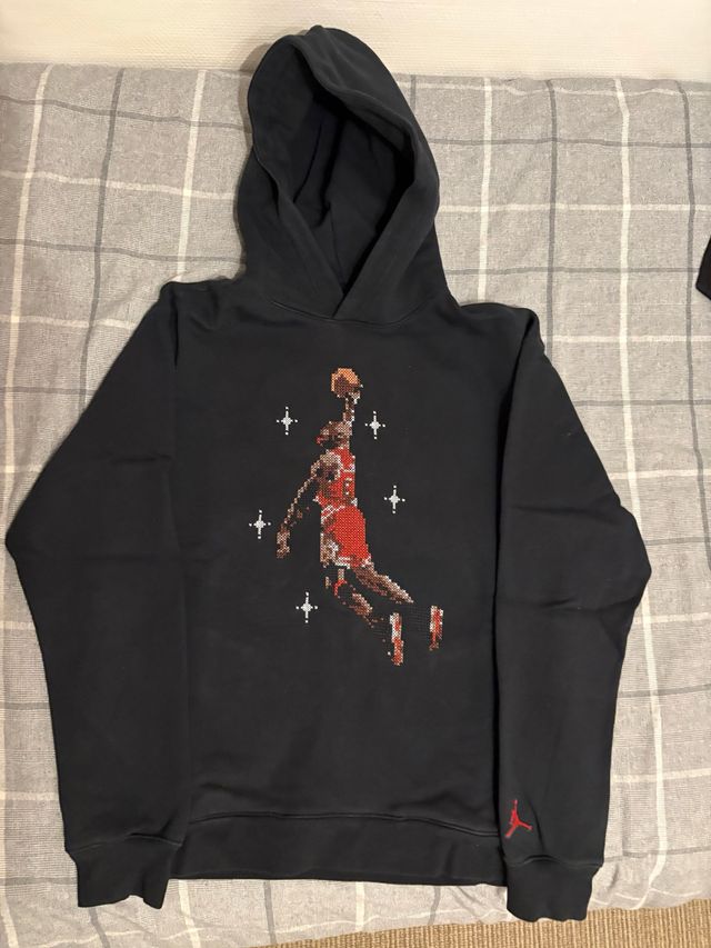 Conjunto Chándal Jordan Negro y Rojo