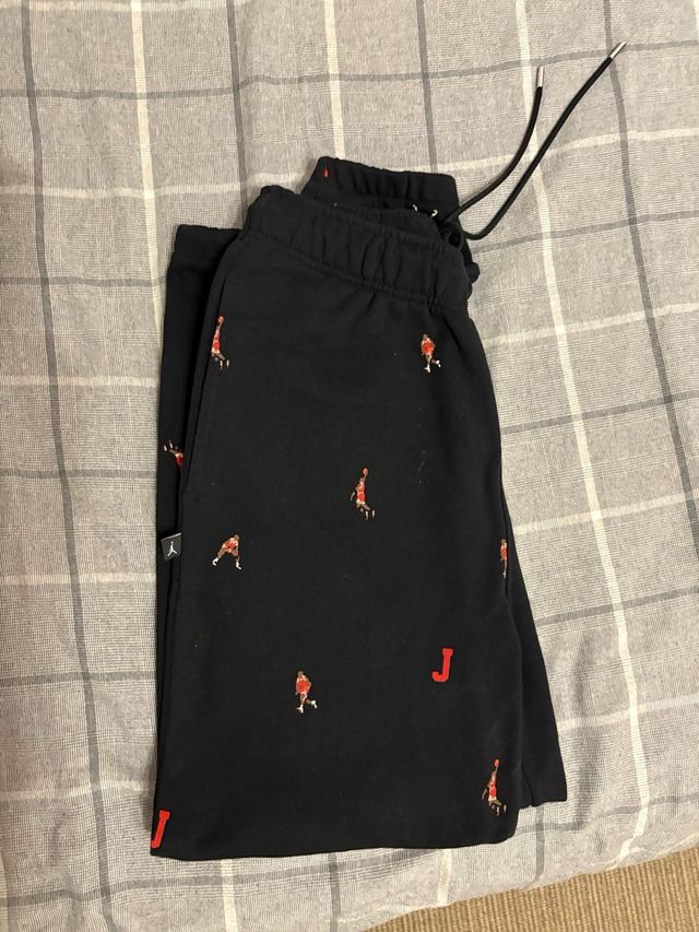 Conjunto Chándal Jordan Negro y Rojo