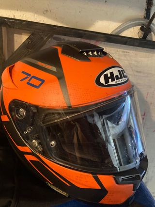 Casco Moto HJC Arha 70 Arancione taglia m