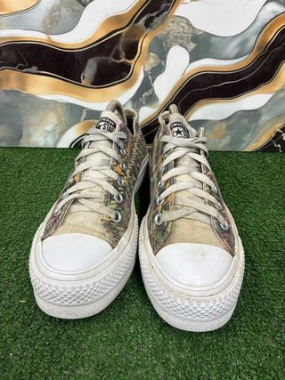 Converse platform fantasia pied-de-poule 38