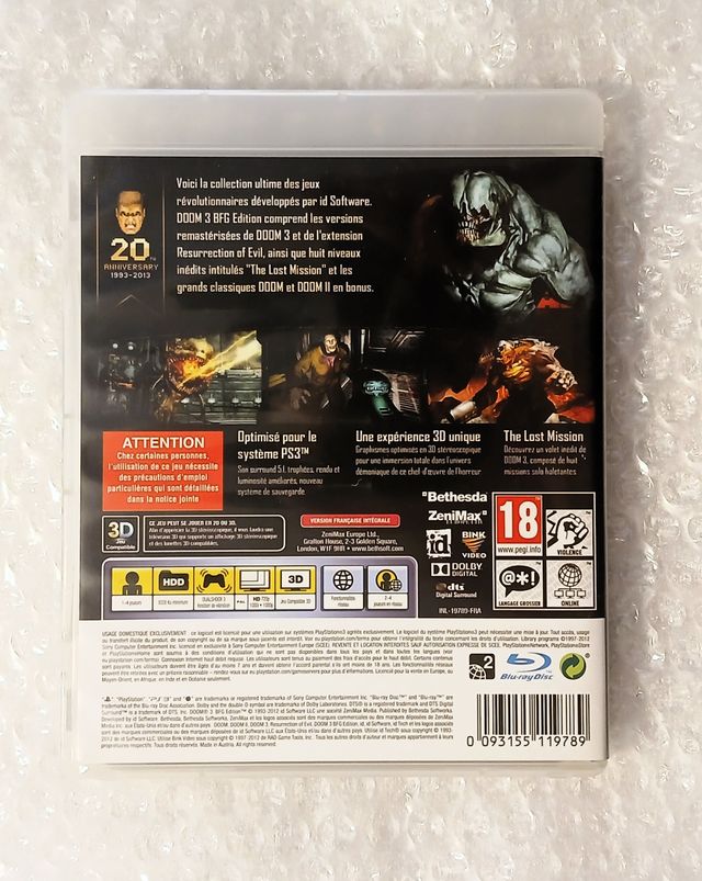 Doom 3 BFG Edition PS3