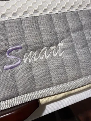 Canapé Flex Wengue y Colchón Smart 150x190