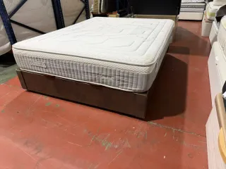 Canapé Flex Wengue y Colchón Smart 150x190