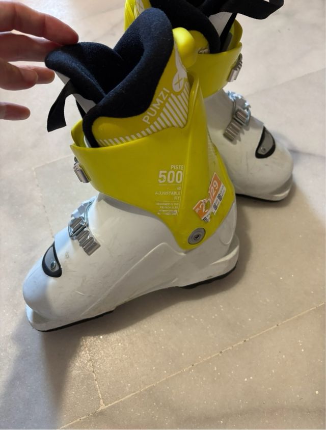 Botas de esquí para niños niñas 27/29