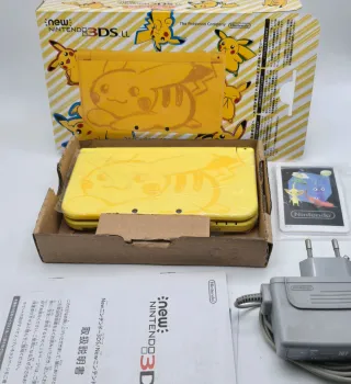 New Nintendo 3DS xl a tema Pikachu