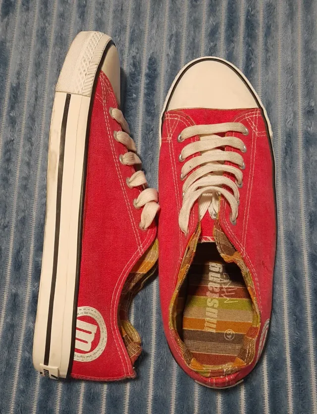 Zapatillas Mustang Hombre Rojas Talla 43