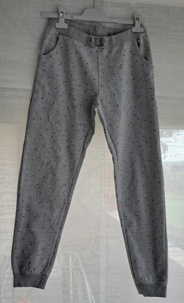 Pantalón chándal niña El Corte Inglés gris