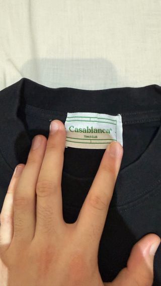 Camiseta Casablanca Negra