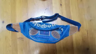 Riñonera Reebok Azul y Marrón