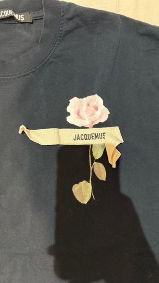 Camiseta Jacquemus Azul Marino
