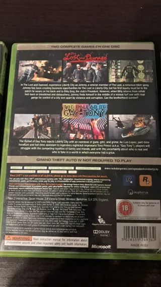 Xbox 360: Grand Theft Auto IV y Assassin's Creed I