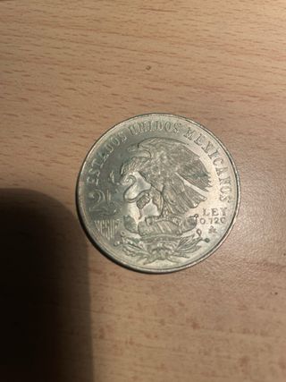 Moneta Olimpiadi Messico 1968 in argento