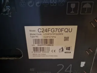 Monitor Samsung Curvo CFG70 Gaming