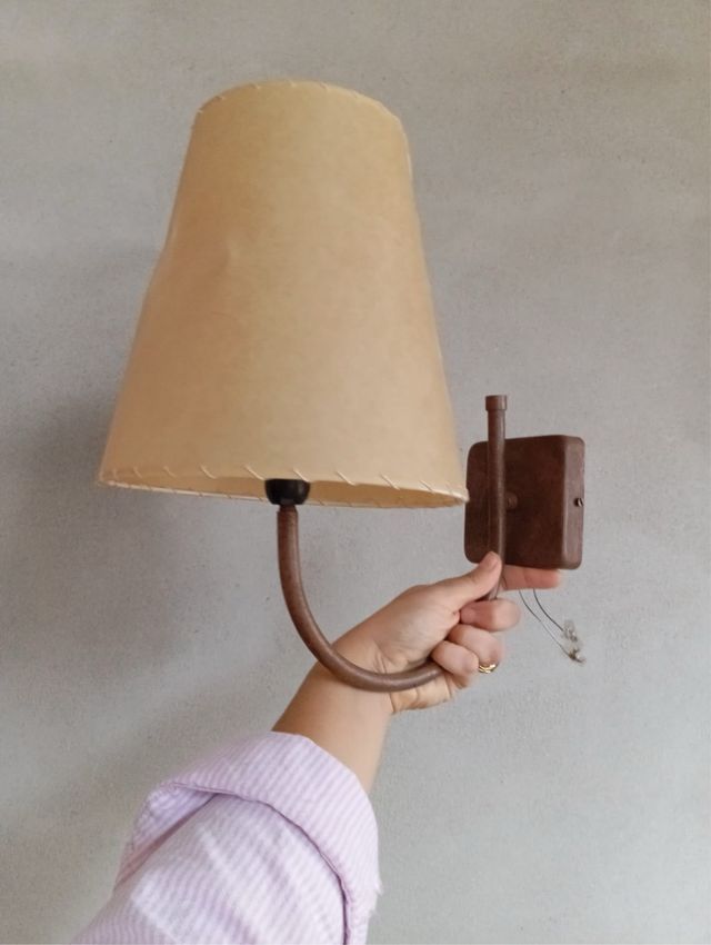 Aplique de pared, vendo dos