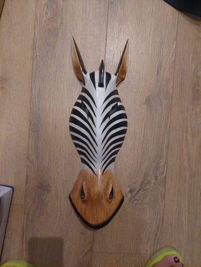 Cebra decorativa de pared