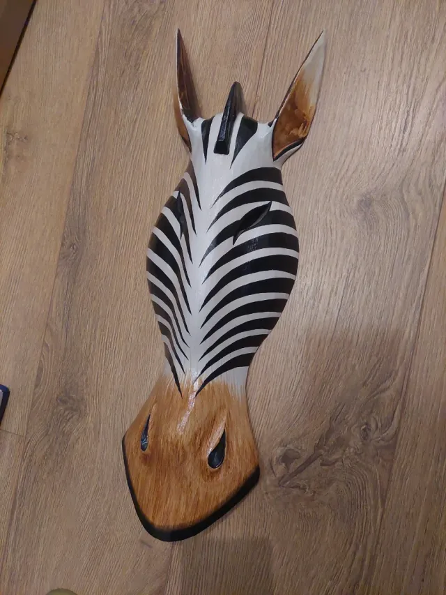 Cebra decorativa de pared