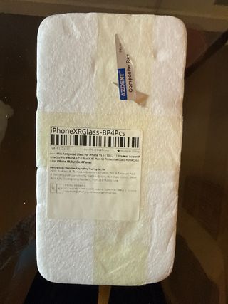 Protezione schermo per iPhone XR in vetro temperato