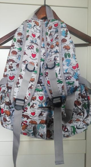 Zaino Australia Cotone Fantasia Animali