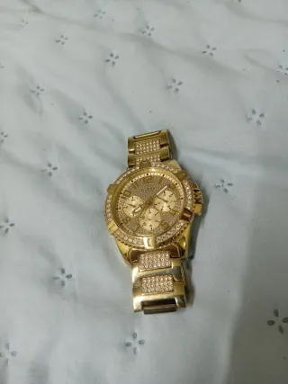 Reloj Guess Dorado Hombre