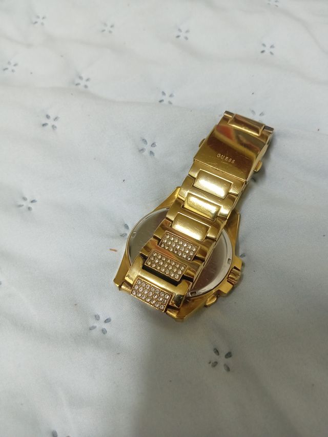 Reloj Guess Dorado Hombre