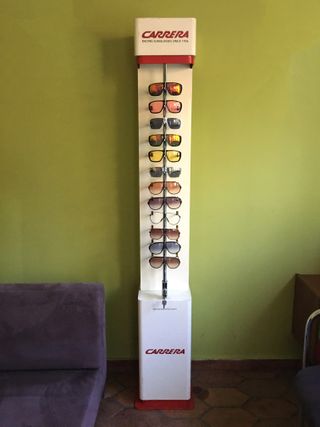 CARRERA GAFAS DE SOL EXPOSITOR OPTICA ORIGINAL XXL
