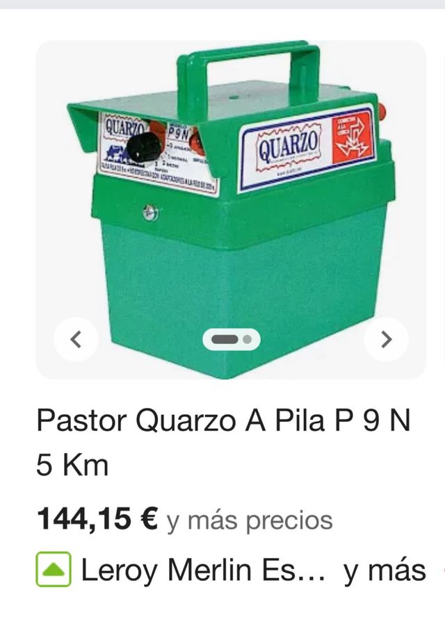 Pastor Elétrico Quarzo a Bateria P 9 N 5 Km