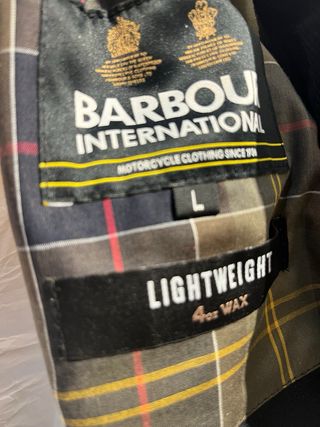 Barbour Duke international lijght Chaqueta Negra 4