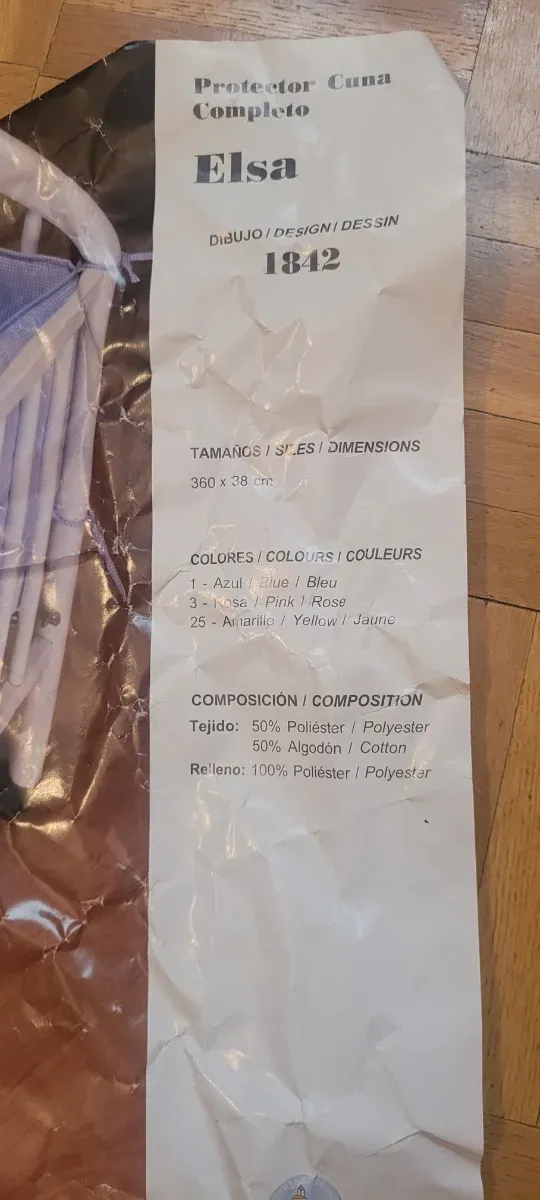 Protector Cuna Completo Elsa 1842