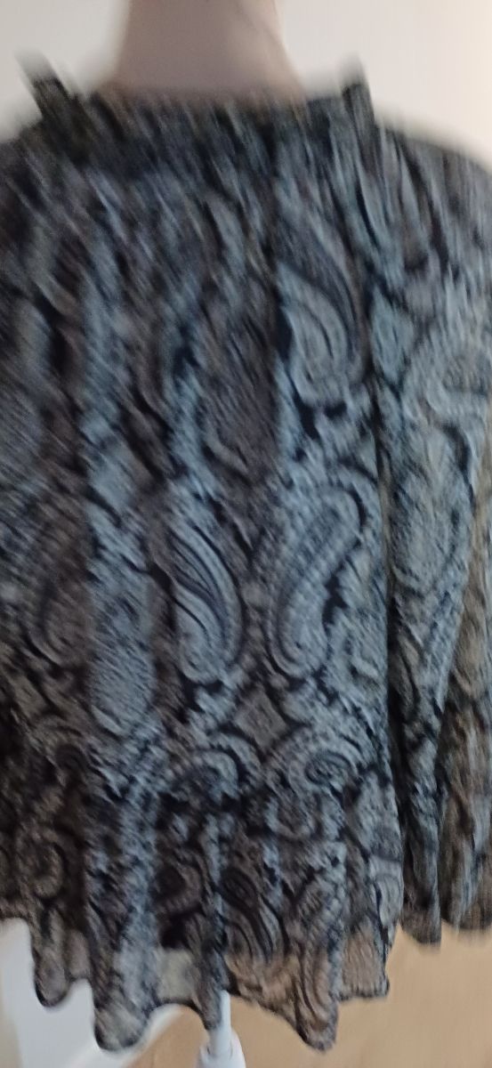 Blusa Mango Estampada Paisley