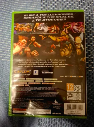 Street Fighter X Tekken XBOX 360 Precintado PAL