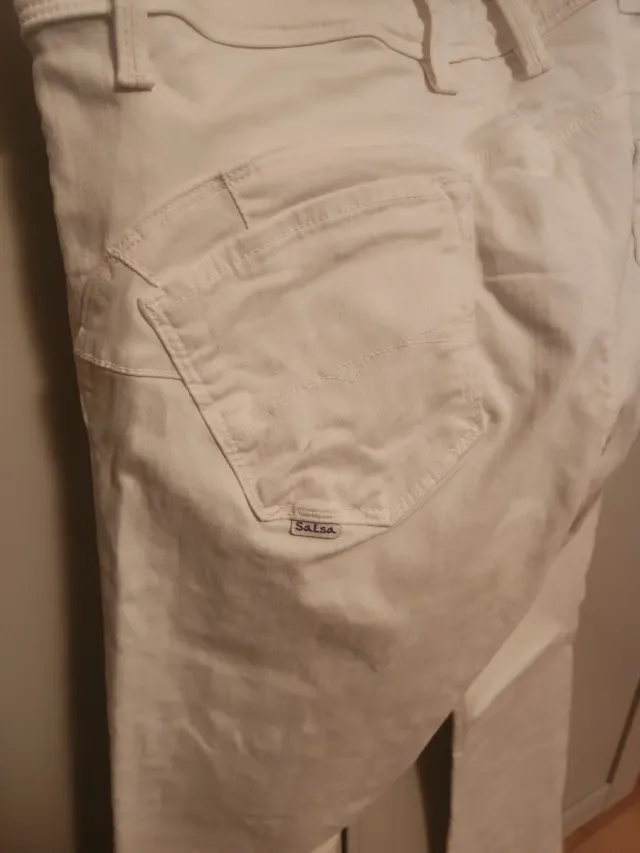 Pantalón Blanco Salsa Talla 38