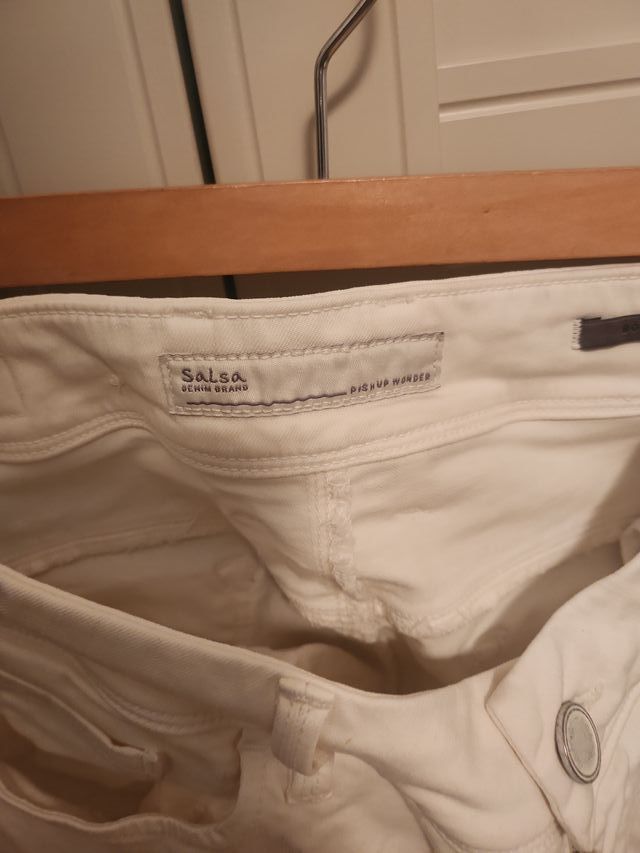 Pantalón Blanco Salsa Talla 38