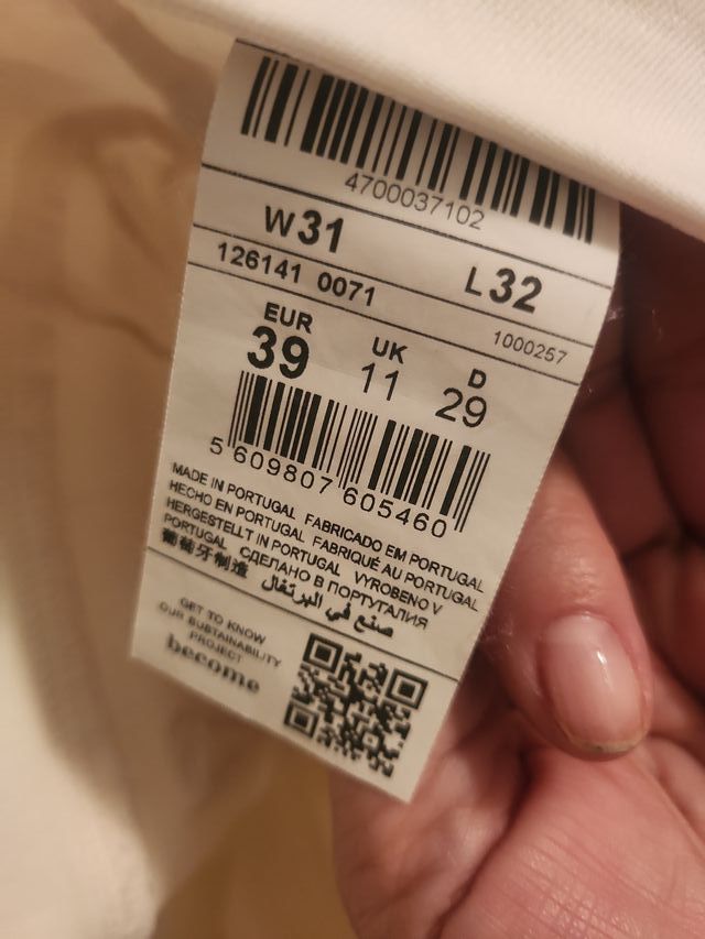 Pantalón Blanco Salsa Talla 38