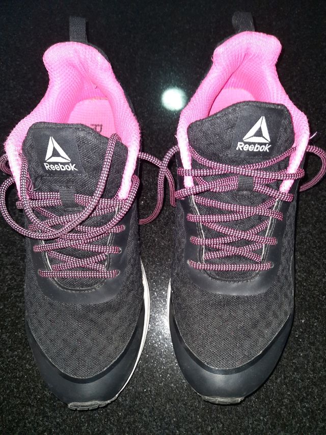 Zapatos Deportivos Reebok Mujer Negro/Rosa
