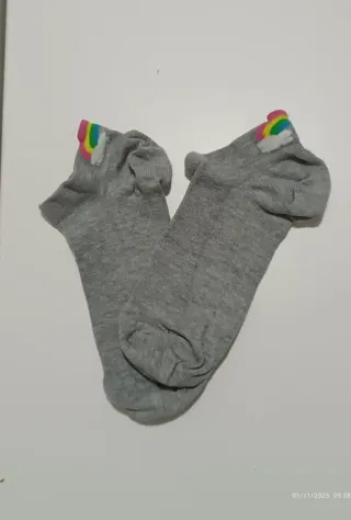 Calzini donna taglia unica arcobaleno