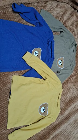 Camisetas niño manga larga