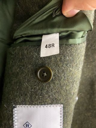 Abrigo militar Harry's verde talla 48