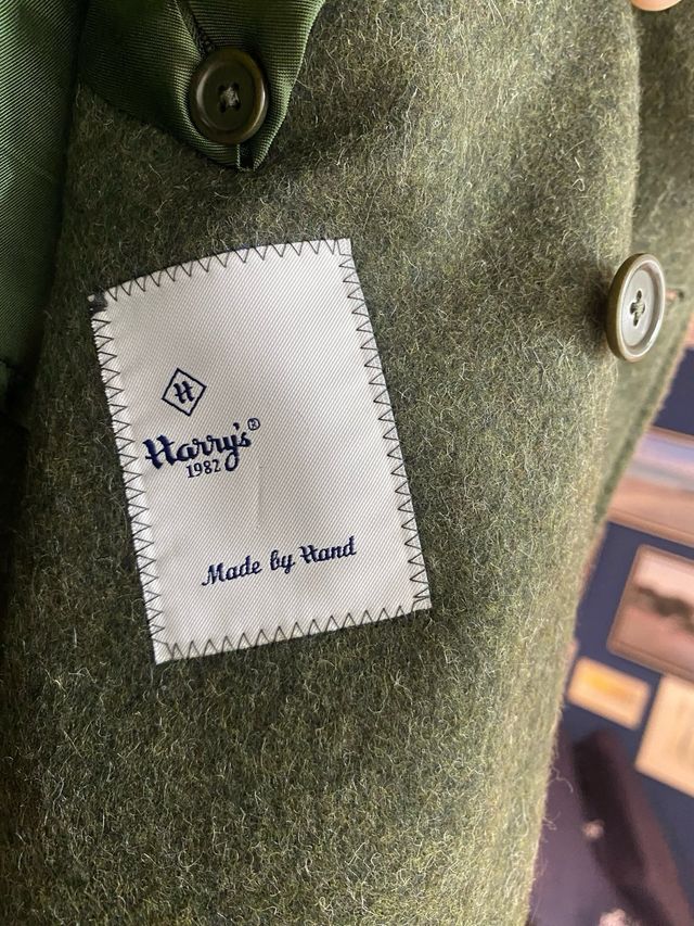 Abrigo militar Harry's verde talla 48