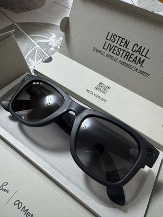 Gafas Ray-Ban Meta Negras