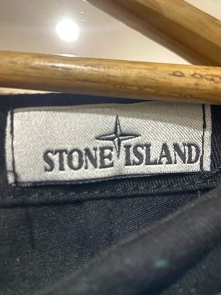 Pantalón Cargo Stone Island Negro