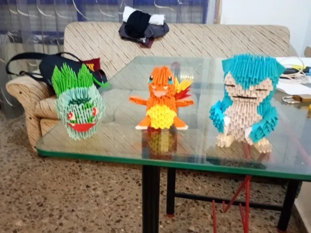 Figuras Pokémon Origami